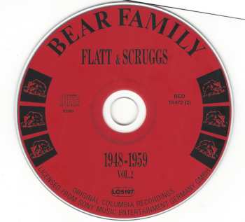 4CD/Zestaw pudełkowy Flatt & Scruggs: 1948-1959