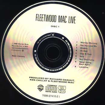 2CD Fleetwood Mac: Live