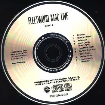 2CD Fleetwood Mac: Live