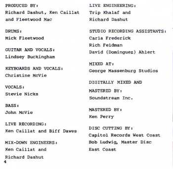 2CD Fleetwood Mac: Live