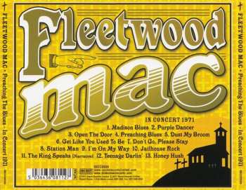 CD Fleetwood Mac: Preaching The Blues - Live In Concert 1971