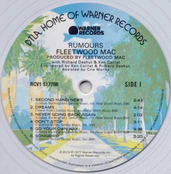LP Fleetwood Mac: Rumours CLR