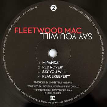 2LP Fleetwood Mac: Say You Will