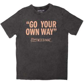 Merch Fleetwood Mac: Stone Wash Koszulka Go Your Own Way