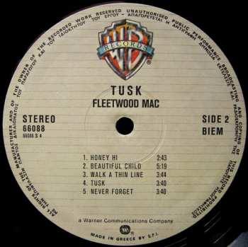 2LP Fleetwood Mac: Tusk