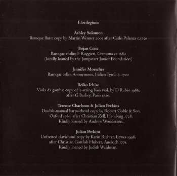 2CD Ensemble Florilegium: Music For A King (Chamber Work From The Court Of Frederick The Great)