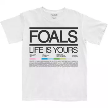 Koszulka Life Is Yours Song List