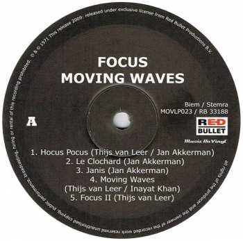 LP Focus: Moving Waves