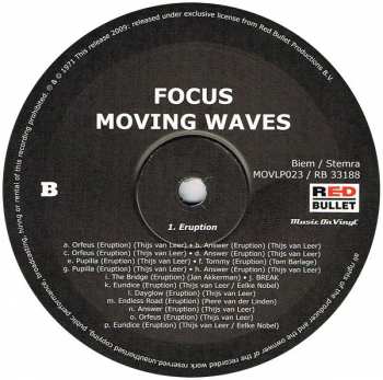 LP Focus: Moving Waves