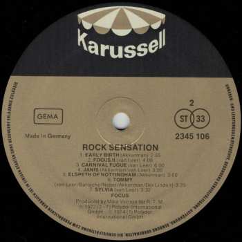 LP Focus: The Greatest Rock Sensation