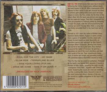 CD Foghat: Fool For The City