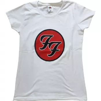 Damskie Koszulka Ff Logo Foo Fighters 