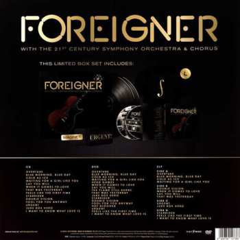 2LP/CD/DVD/Zestaw pudełkowy Foreigner: The Hits Orchestral LTD