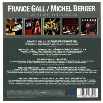 5CD/Zestaw pudełkowy France Gall: 5 Albums Originaux