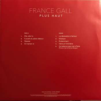 2LP France Gall: Plus Haut