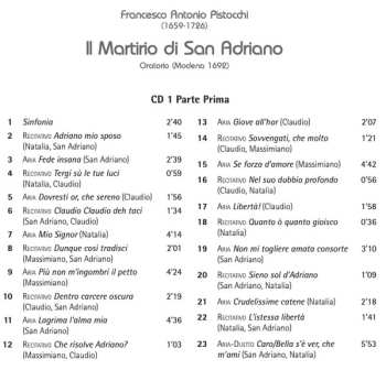 2CD Sergio Foresti: Il Martiro Di San Adriano