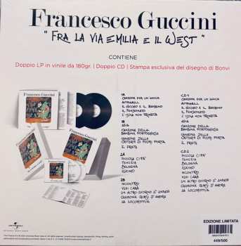 2LP/2CD/Zestaw pudełkowy Francesco Guccini: Fra La Via Emilia E Il West