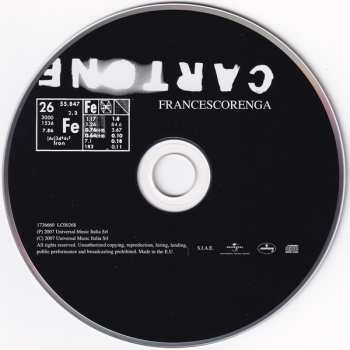 CD Francesco Renga: Ferro E Cartone