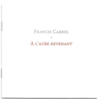 CD Francis Cabrel: À L'aube Revenant DIGI