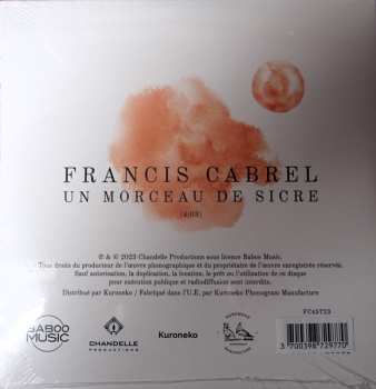 SP Francis Cabrel: Un Morceau de Sicre CLR | LTD | NUM