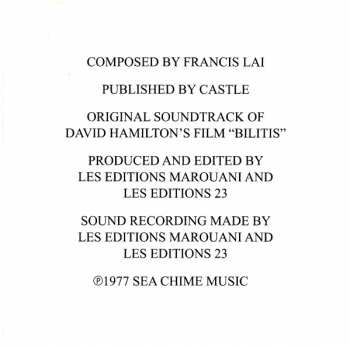 CD Francis Lai: Bilitis