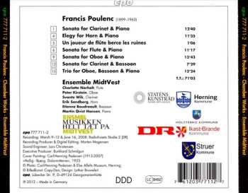 CD Francis Poulenc: Wind Sonatas ∙ Wind Trio