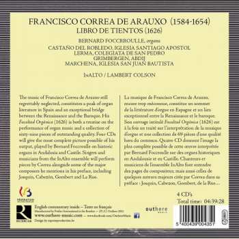 4CD/Zestaw pudełkowy Bernard Foccroulle: Libro de Tientos