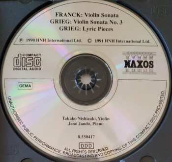 CD César Franck: Violin Sonatas / Lyric Pieces