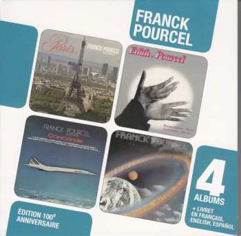 4CD/Zestaw pudełkowy Franck Pourcel: 4 Albums - Édition 100e Anniversaire