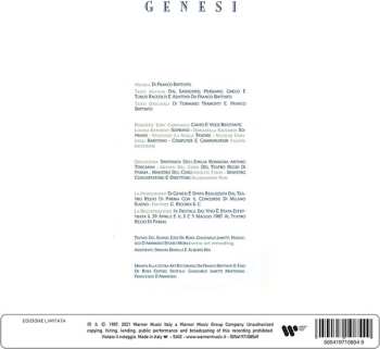 2LP Franco Battiato: Genesi CLR | LTD