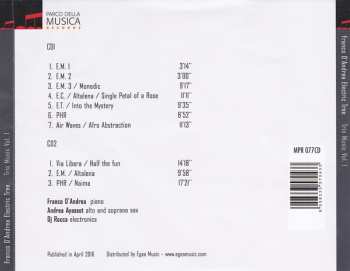 2CD/Zestaw pudełkowy Franco D'Andrea Electric Tree: Trio Music Vol.1