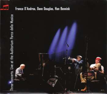 3CD/Zestaw pudełkowy Franco D'Andrea: Three Concerts. Live At The Auditorium Parco Della Musica