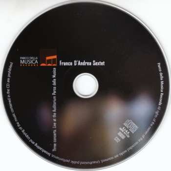 3CD/Zestaw pudełkowy Franco D'Andrea: Three Concerts. Live At The Auditorium Parco Della Musica