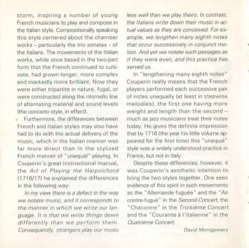 CD François Couperin: Concerts Royaux Nos. 1-4