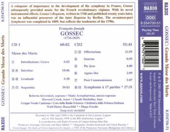 2CD Howard Crook: Grande Messe Des Morts • Symphonie à 17 Parties