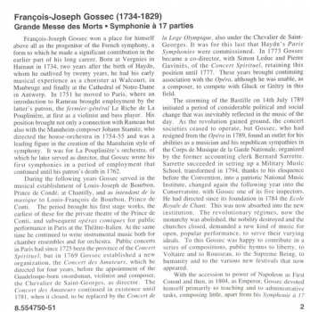 2CD Howard Crook: Grande Messe Des Morts • Symphonie à 17 Parties