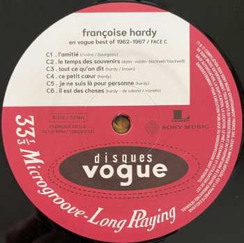 2LP Françoise Hardy: Françoise Hardy En Vogue Best Of 1962-1967