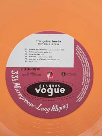 2LP Françoise Hardy: Mon Amie La Rose CLR | LTD