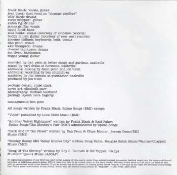 CD Frank Black: Honeycomb