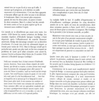 CD Frank Bridge: Piano Quintet・String Quartet No 4・Three Idylls