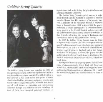 CD Frank Bridge: Piano Quintet・String Quartet No 4・Three Idylls