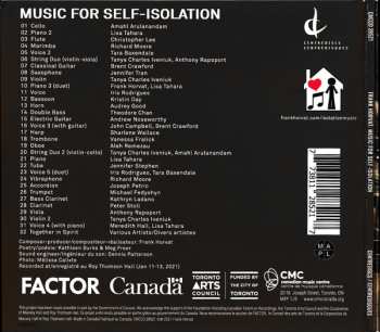 CD Frank Horvat: Music For Self-Isolation