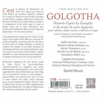 2CD/Zestaw pudełkowy Frank Martin: Golgotha