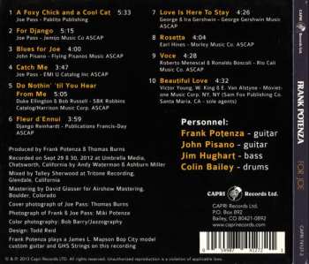 CD Frank Potenza: For Joe