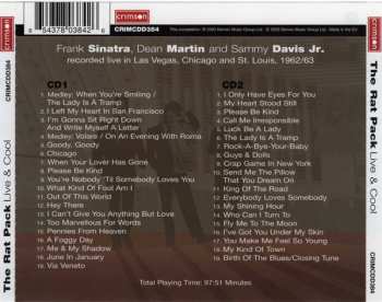 2CD Frank Sinatra: The Rat Pack Live & Cool