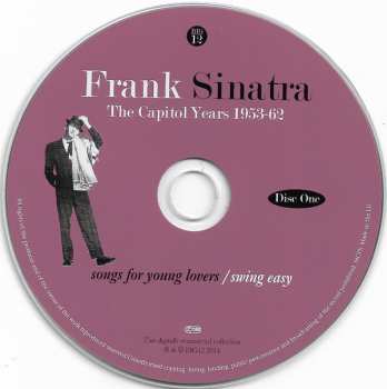 12CD/Zestaw pudełkowy Frank Sinatra: The Capitol Years 1953-62