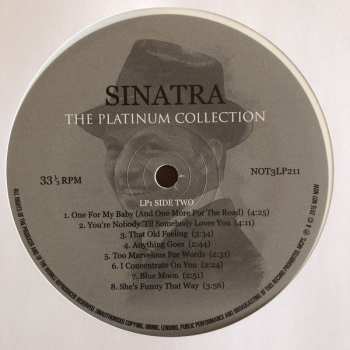3LP Frank Sinatra: The Platinum Collection CLR