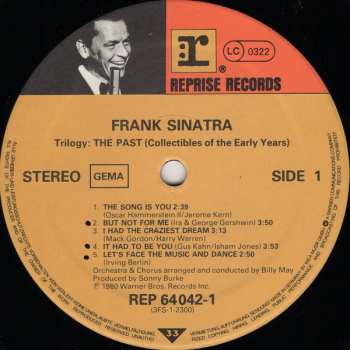 3LP/Zestaw pudełkowy Frank Sinatra: Trilogy: Past, Present & Future