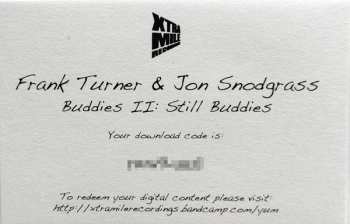 LP Frank Turner: Buddies II: Still Buddies CLR | LTD