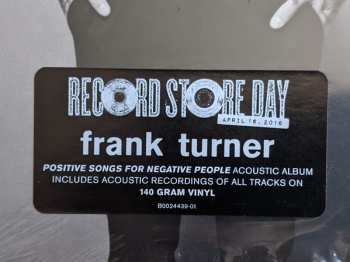 LP Frank Turner: Positive Songs for Negative People (Acoustic) LTD